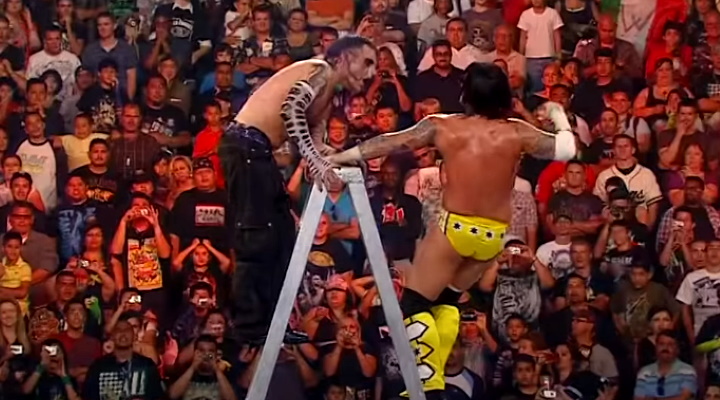 Jeff Hardy vs. CM Punk World Heavyweight Title Ladder Match