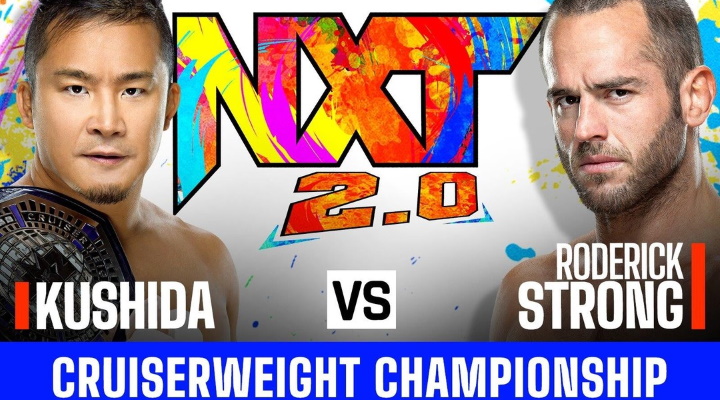 Kushida vs. Roderick Strong NXT Cruiserweight Championship